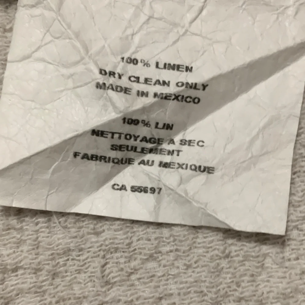 Restoration Hardware brown linen Accent Pillow cover - Picture 3 of 7